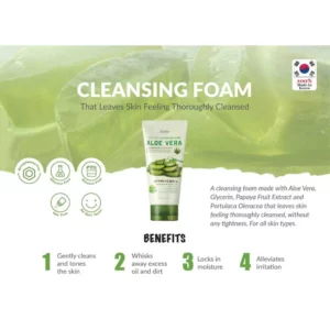 esfolio-aloe-vera-soothing-cleansing-foam-150g-pic-1