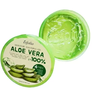 esfolio-moisture-soothing-gel-aloe-vera-100percent-300ml-pic-1