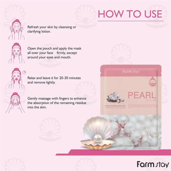 farmstay-visible-difference-pearl-sheet-mask-23ml-pic-5