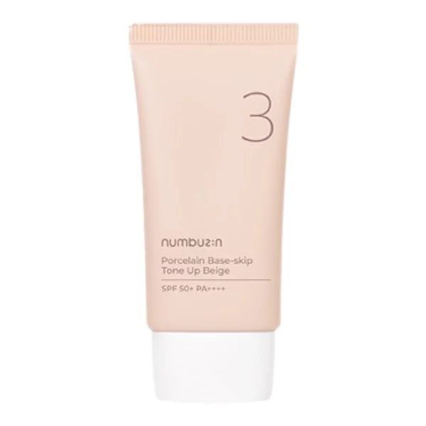 numbuzin-no3-porcelain-base-skip-tone-up-beige-spf-50-pa-50ml-pic-0