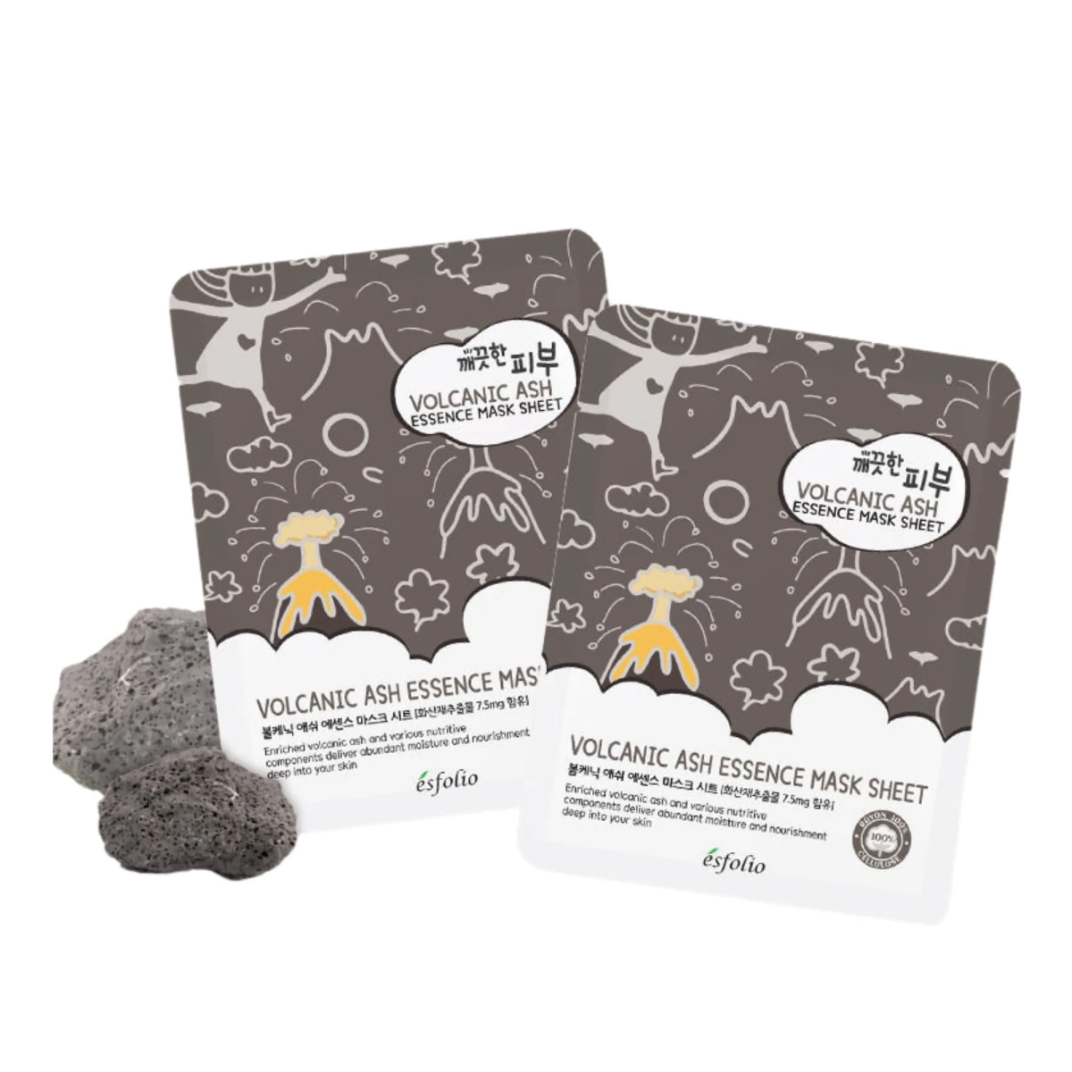 esfolio-pure-skin-volcanic-ash-essence-mask-25ml-pic-0