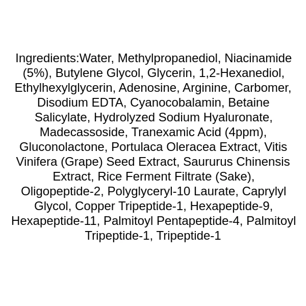 anua-niacinamide-5-txa-brightening-pad-ingredients