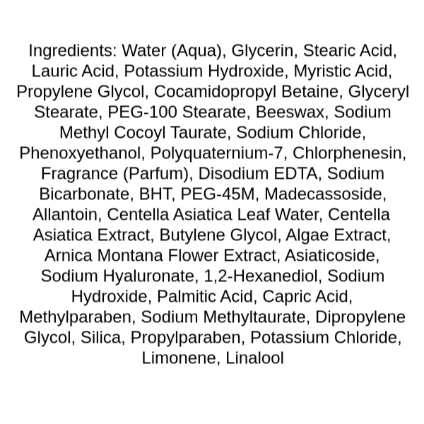 apieu-madecassoside-cleansing-foam-ingredients