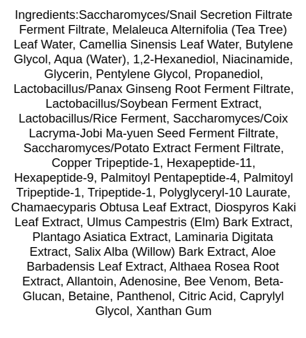 benton-snail-bee-ultimate-serum-ingredients