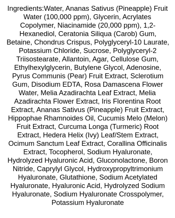 biodance-radiant-vita-niacinamide-real-deep-mask-ingredients