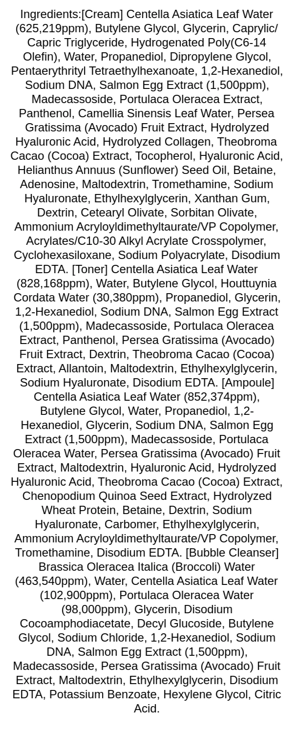 heveblue-salmon-caring-centella-special-travel-kit-bag-ingredients