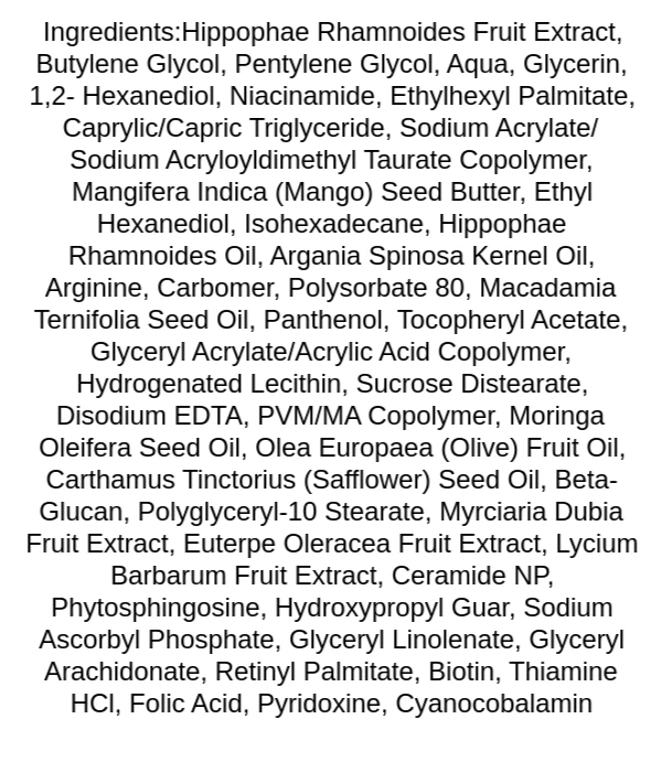 isntree-c-niacin-toning-cream-ingredients