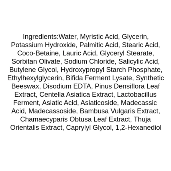 ksecret-seoul-1988-cleansing-foam-pine-cica-1percent-probiotics-ingredients