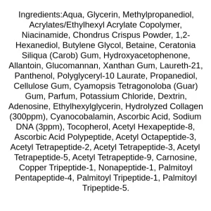 medicube-pdrn-pink-collagen-gel-mask-ingredients