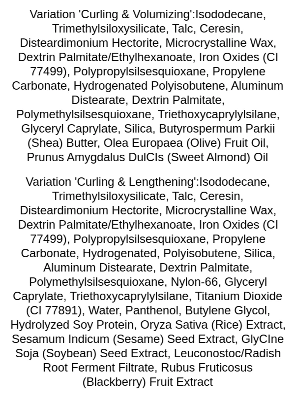 missha-ultra-powerproof-mascara-ingredients