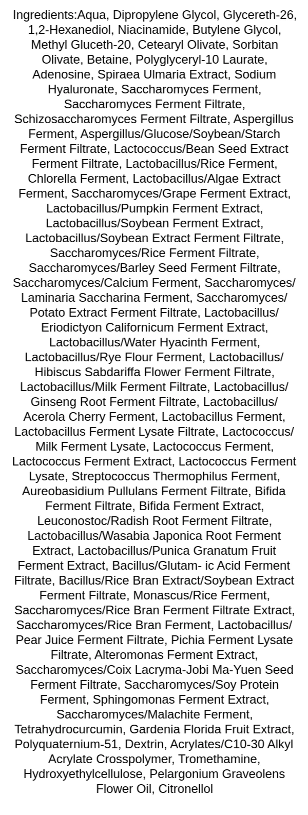 numbuzin-no3-radiance-glowing-jumbo-essence-pad-ingredients