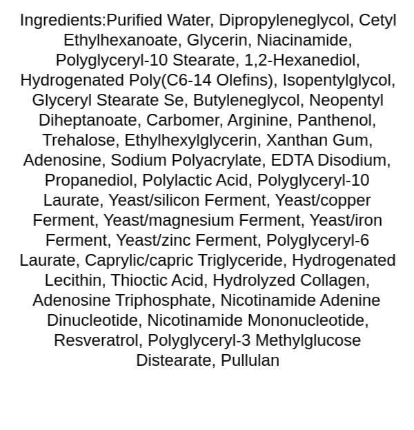 numbuzin-no9-nad-bio-lifting-full-cover-facial-mask-set-ingredients