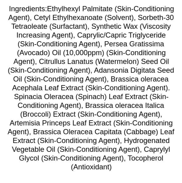 purito-from-green-avocado-cleansing-balm-ingredients