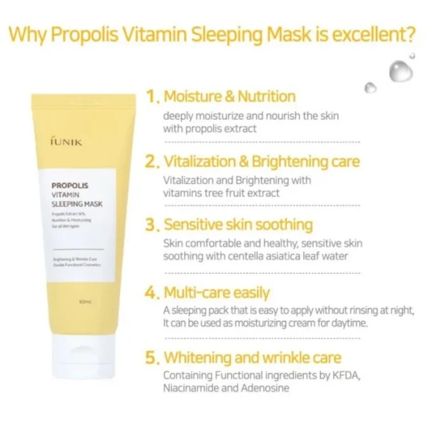 iunik-propolis-vitamin-sleeping-mask-60ml-pic-3