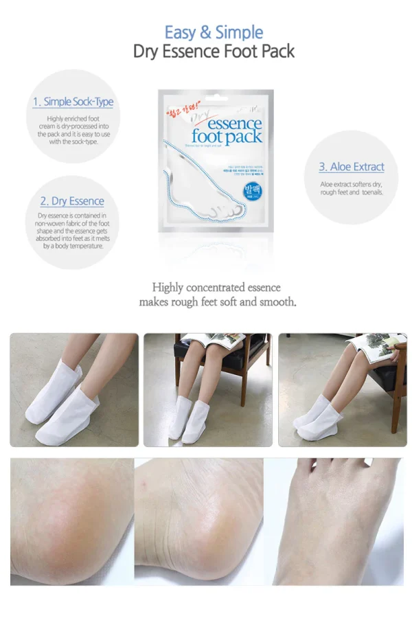 petitfee-dry-essence-foot-pack-8g-pic-1