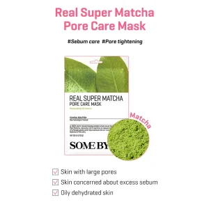 some-by-mi-real-super-matcha-pore-care-mask-20g-pic-1