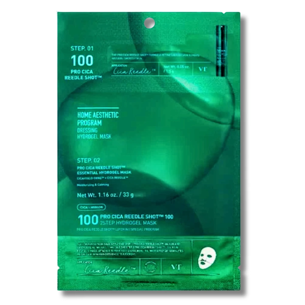 vt-cosmetics-pro-cica-reedle-shot-100-2-step-hydrogel-mask-15g33g-pic-0