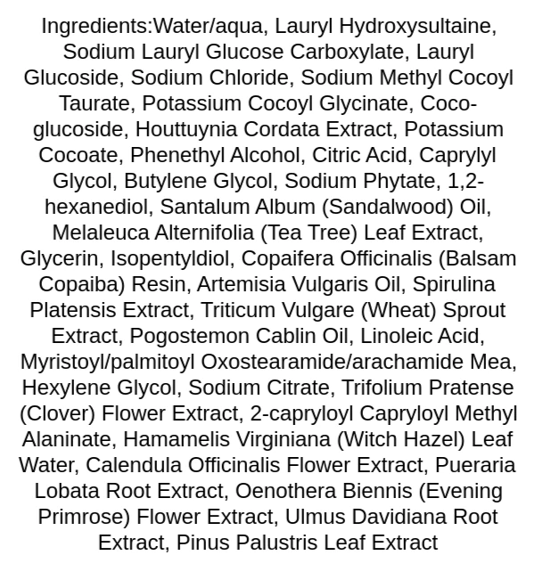 real-barrier-control-t-cleansing-foam-ingredients