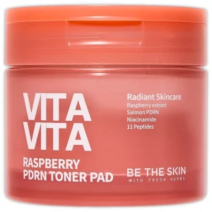 be-the-skin-vitavita-raspberry-pdrn-toner-pad-60pads-pic-0