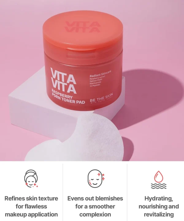 be-the-skin-vitavita-raspberry-pdrn-toner-pad-60pads-pic-5