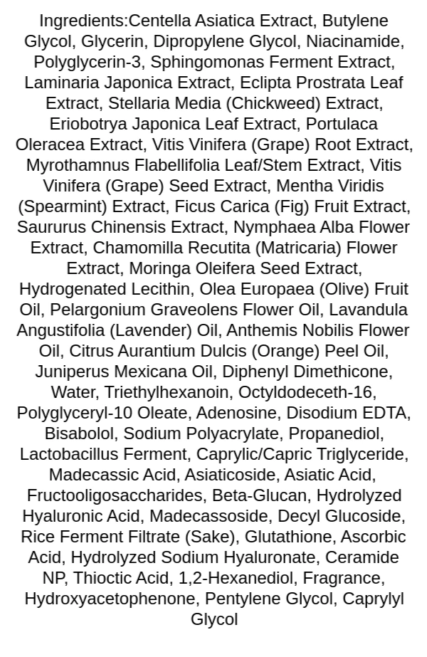 centellian24-madeca-mela-capture-ampoule-pad-ingredients