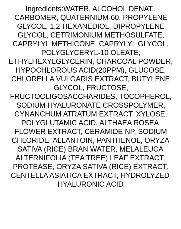 medicube-hypochlorous-acid-body-peel-shot-ingredients