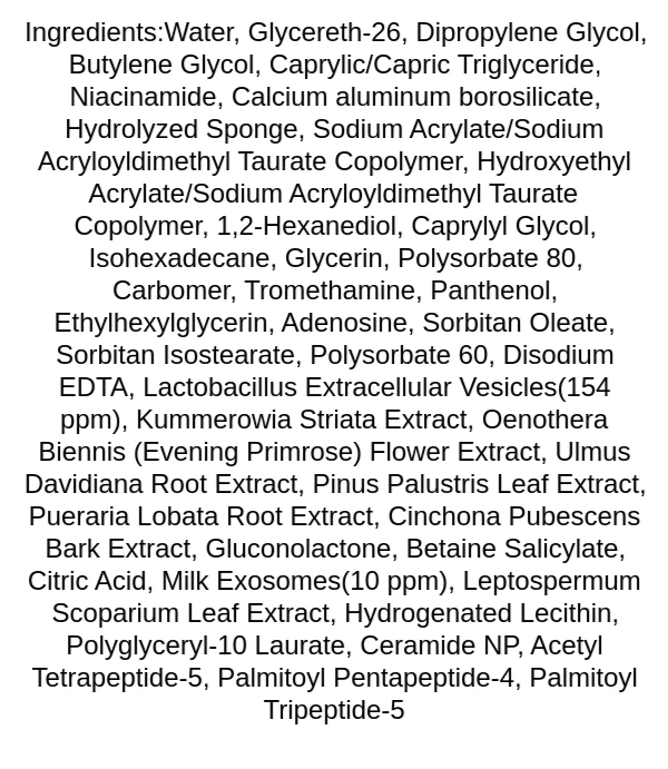 medicube-one-day-exosome-shot-pore-ampoule-25000-ingredients