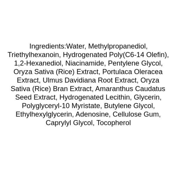 I’m from - Rice Toner — összetevők