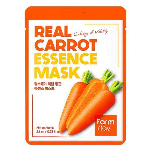 Real Carrot Calming & Vitality Essence Mask