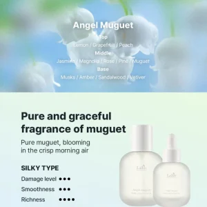 Lador - Perfumed Hair Oil Angel Muguet — kép 2