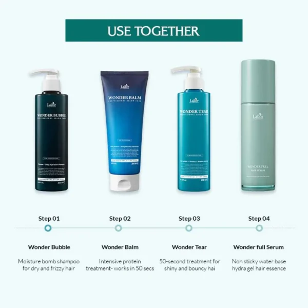Lador - Wonder Full Hair Serum 100ml — kép 8