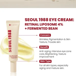 ksecret-seoul-1988-eye-cream-retinal-liposome-4percent-fermented-bean-mini-10ml-pic-2