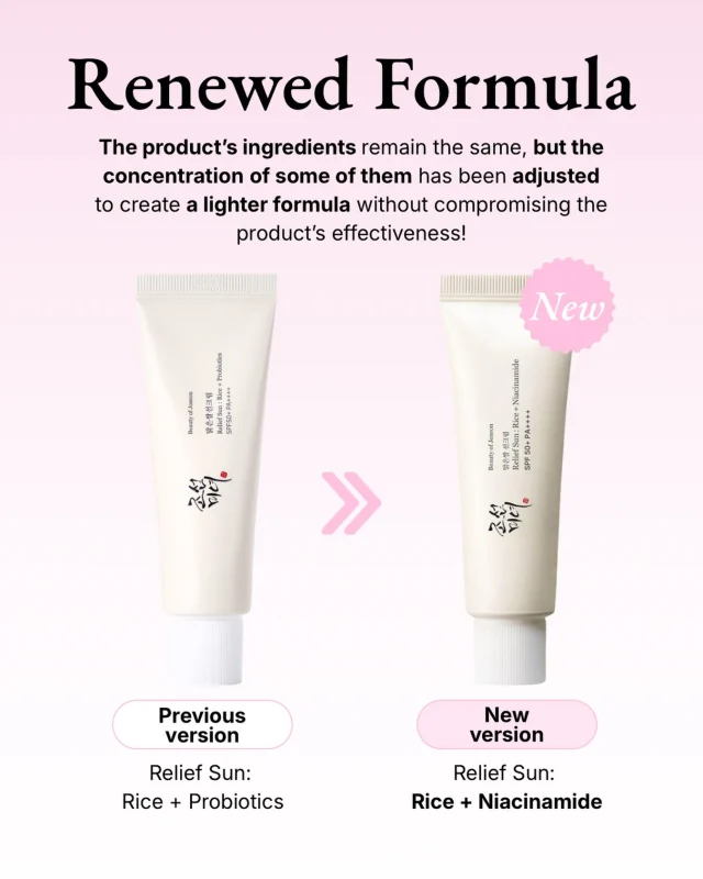A @beautyofjoseon_official official ikonikus Relief Sun fényvédője megújult formulával és teljesen új csomagolással érkezett!☀️ 

Az összetevők változatlanok maradtak, de a textúrája még könnyedebb lett; így ugyanazt a megszokott védelmet és kényelmet nyújtja, amit már eddig is imádtál.🤍

#skinguru24 #koreanmakeup #koreanskincare #beautyofjoseon #spf